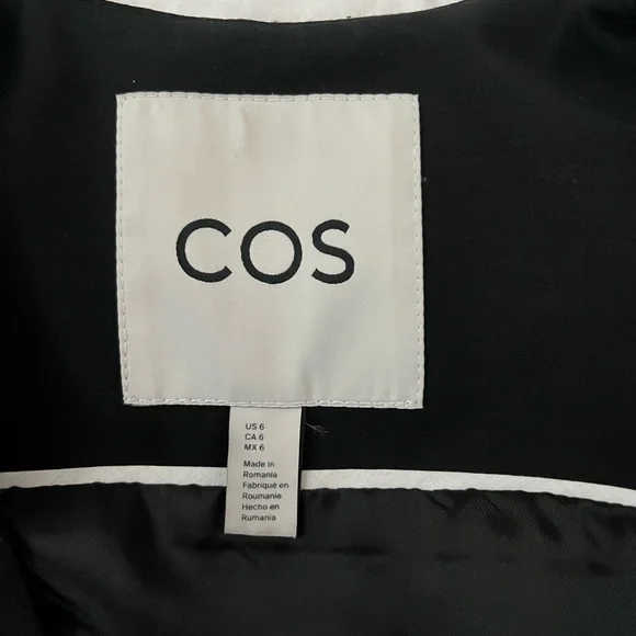 COS | Cropped Single-Breasted Waistcoat - Picture 15 of 15
